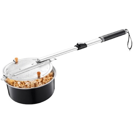 Great Northern Popcorn 6252 Great Northern Popcorn Pit Popper Campfire Firepit Popcorn Popper - Theater Popcorn Outdoors! 671067TLZ